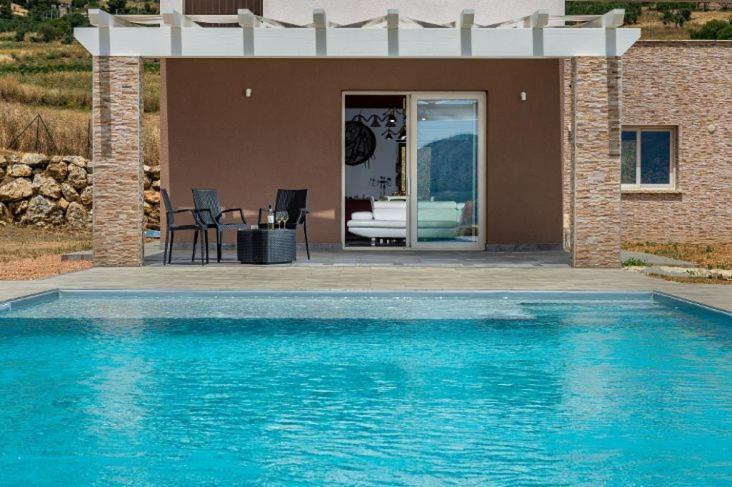 Villa Miro, Stupenda Villa Con Piscina Privata كاستيلاّماري ديل غو المظهر الخارجي الصورة